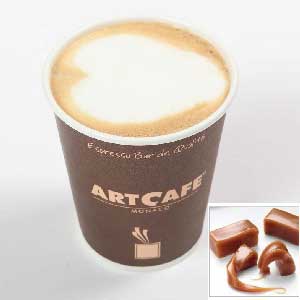 CAPPUCCINO AROMATIS&Eacute; CARAMEL (25cl)